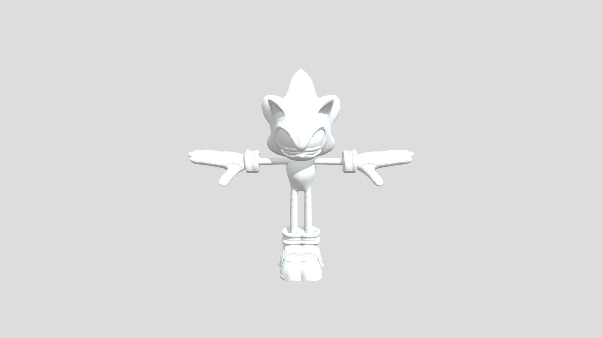 Gryz's Sonic blender rig (Download in desc.) - 3D model by ...