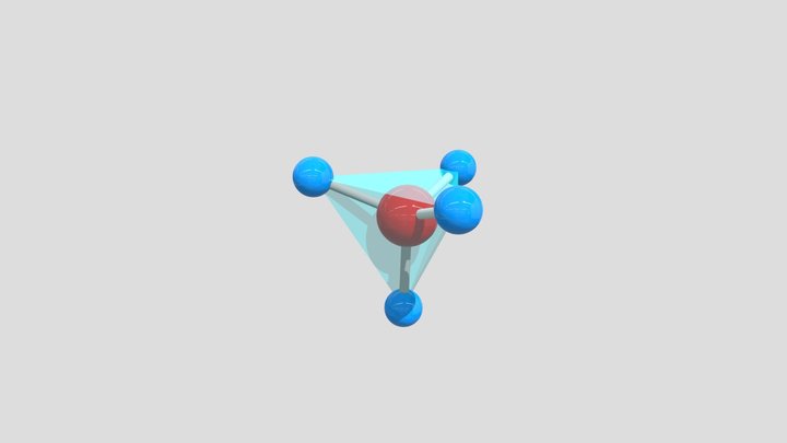 Methane Molecule | 3D Models for Education 3D Model