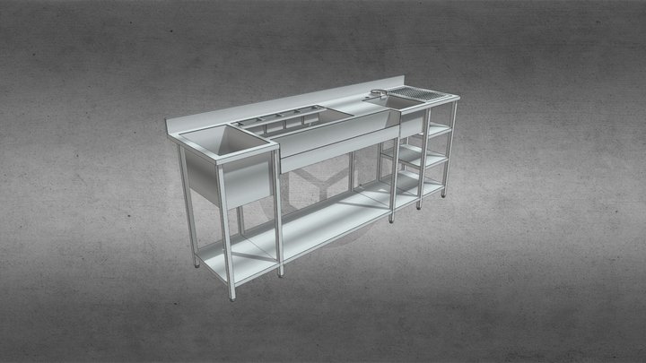 NAYA EVENTS - statie bar 3D Model