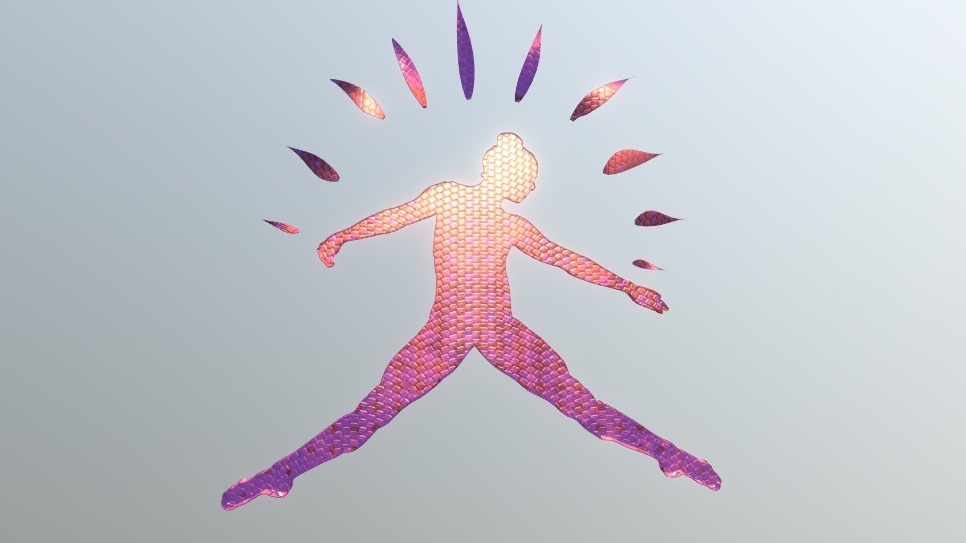 Superfuntimes Dancing Woman Wall Art