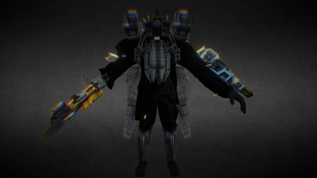 Titan Cameraman Enforcer Arms (CB1)