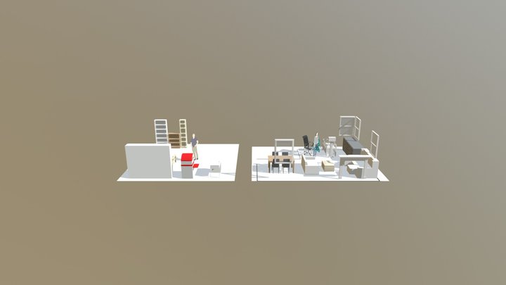 Family Room 2 3D Model