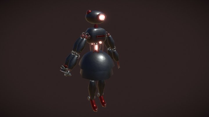 Robot Seamstress 3D Model