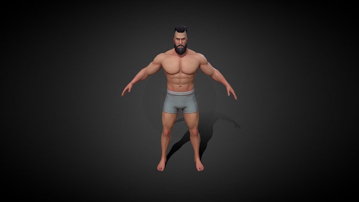 Hercules Body 3D Model