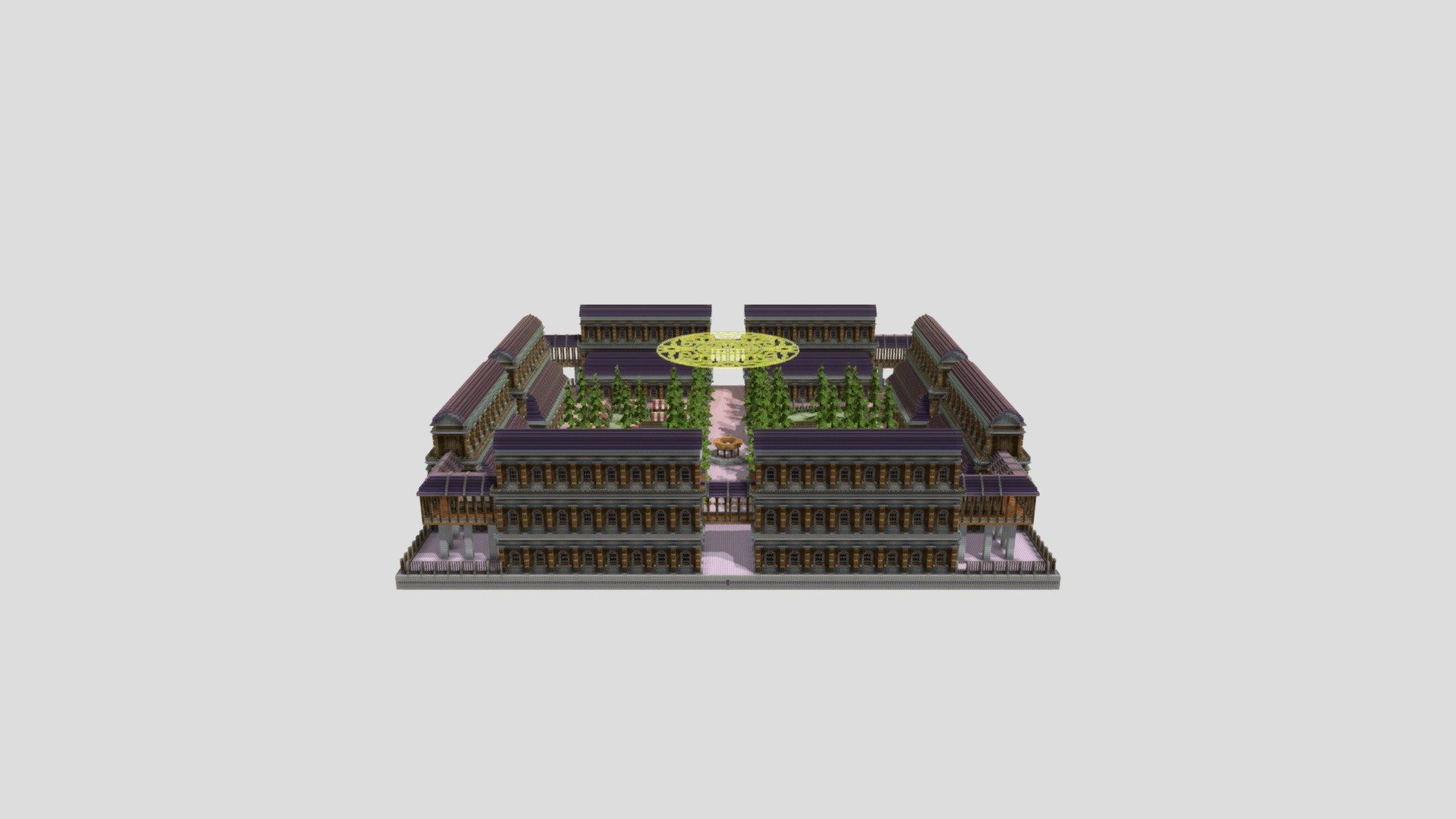 Blue Structure Spawn - 400x400 - 3D model by Senior Studios ...