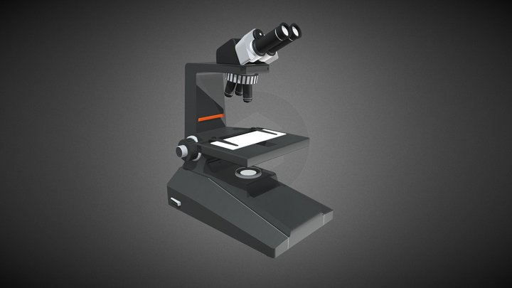 Light Microscope 3D Model
