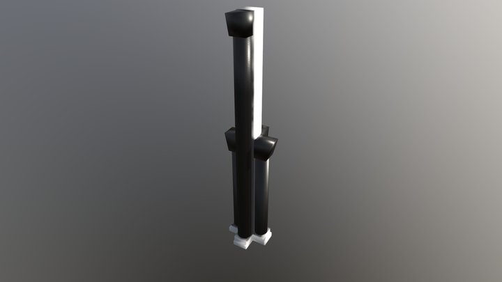Minas Tirith Modular Pieces - Column 3D Model