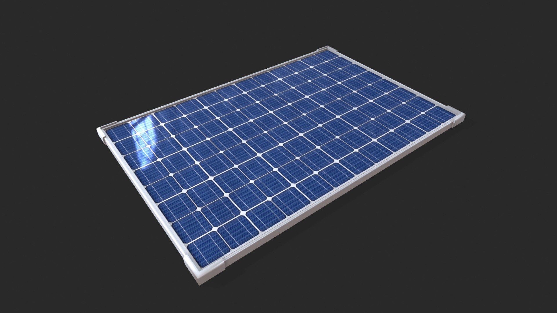 Solar Panel - 3D model by aifox [de6aef5] - Sketchfab