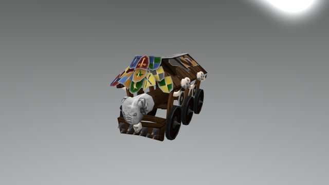 Battering ram 3D Model