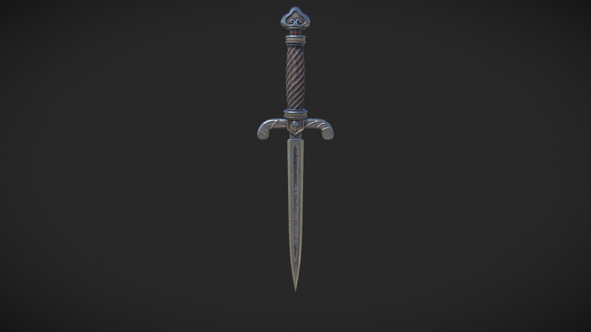 Dagger - 3D model by Dmitriy Polonskiy (@demonaga) [de6c1ab] - Sketchfab