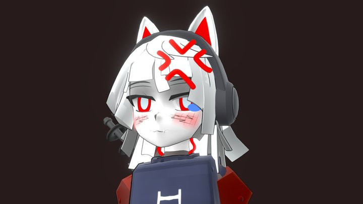 Helldivers 2 Neko-tomaton 3D Model