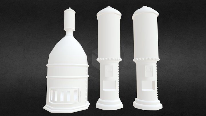 Syrup Machine 3D Model