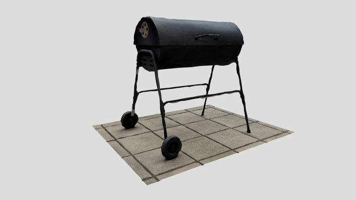 BBQ Grill 3D Model