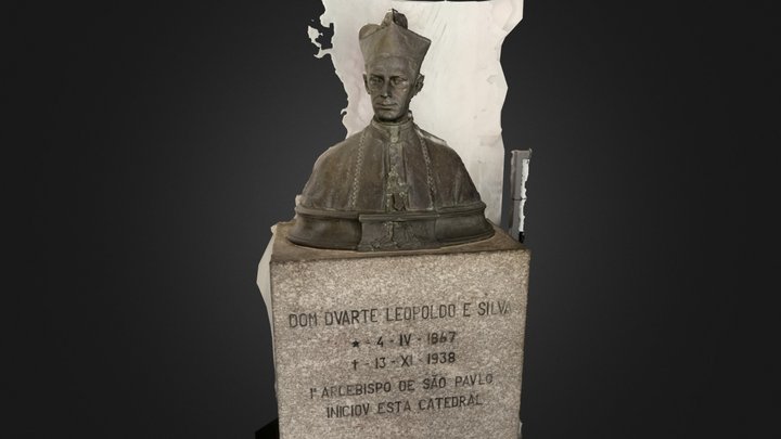 Busto de Dom Duarte da Catedral da Sé 3D Model