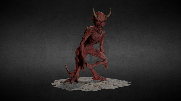 Lesser Demon 3D Model