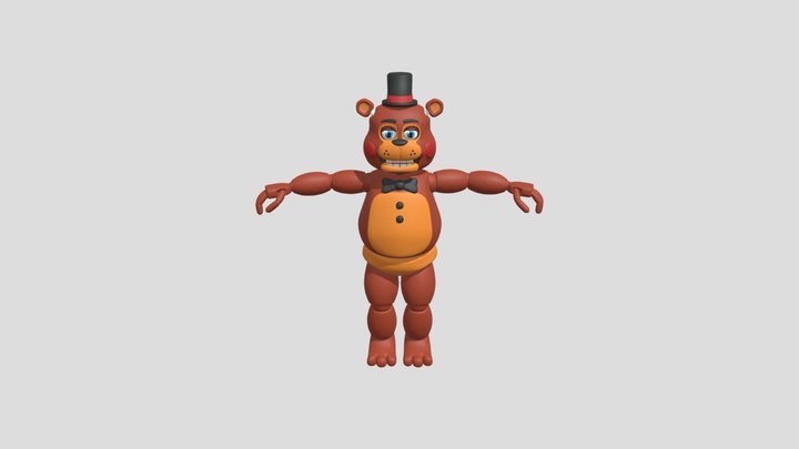 Toy Freddy 3D Model