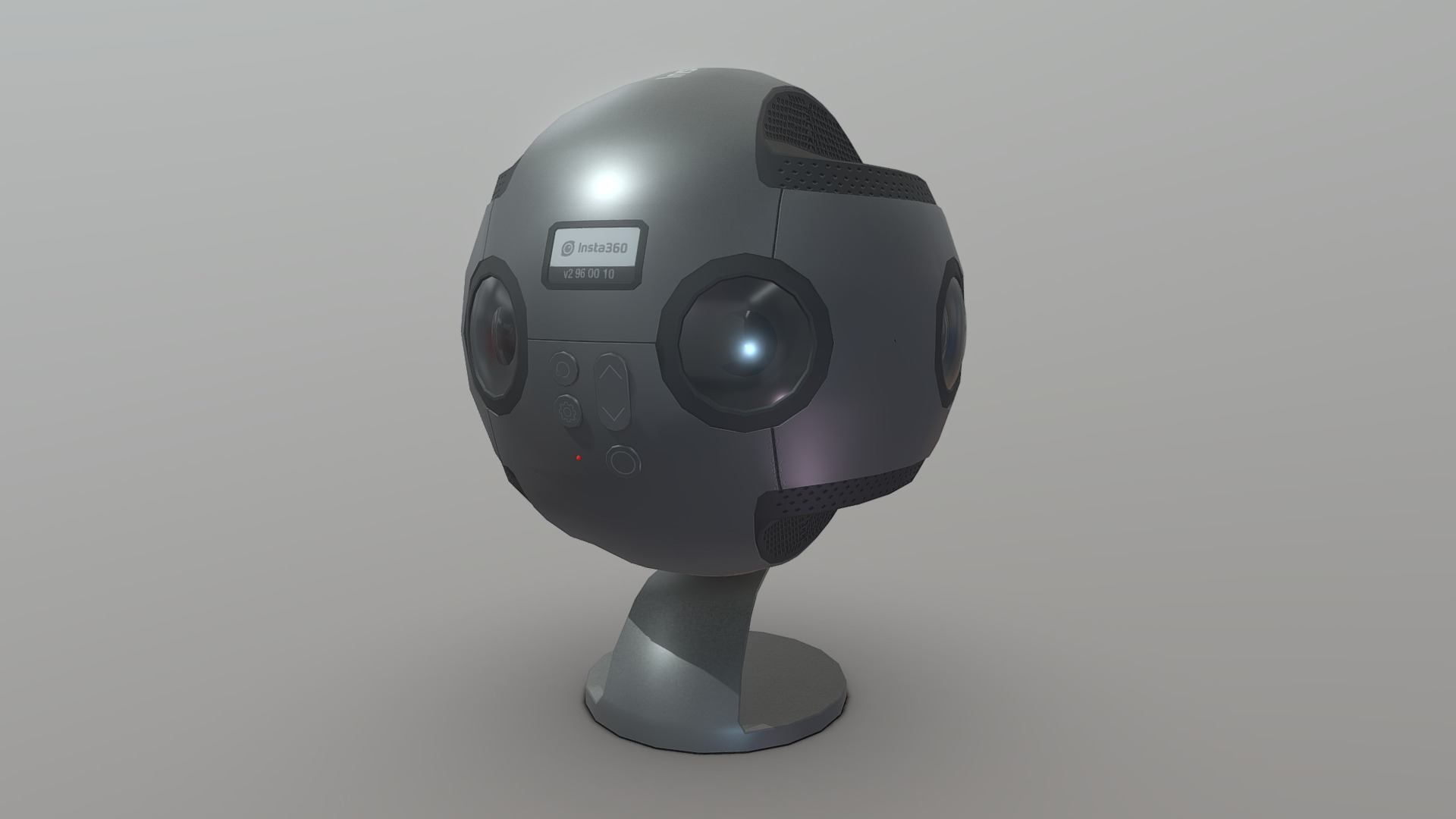 3D model Insta 360 - This is a 3D model of the Insta 360. The 3D model is about icon.
