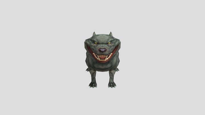 Gamma Dog Green (Unused Variation) - Hulk 2003 3D Model