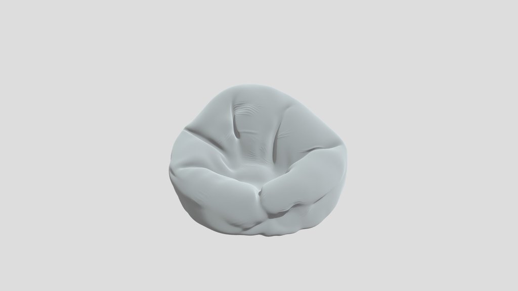 Blue Bean Bag Chair