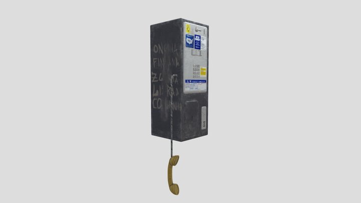 Payphone 3D Model