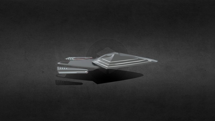 Intrepid Class (32nd Century) 3D Model