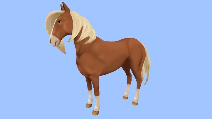 The Loyal Steed 3D Model