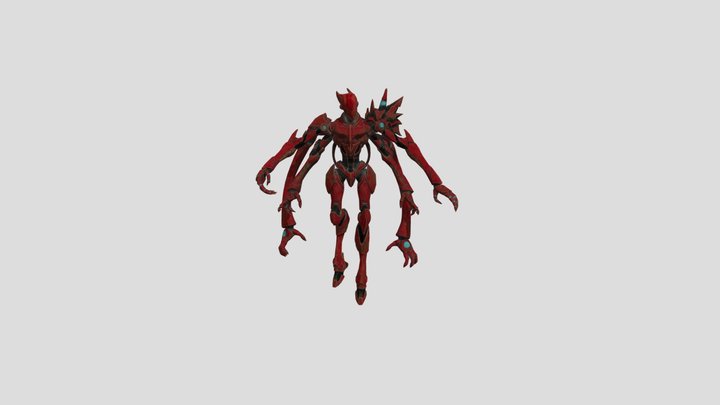 Multi-armed robot 3D Model