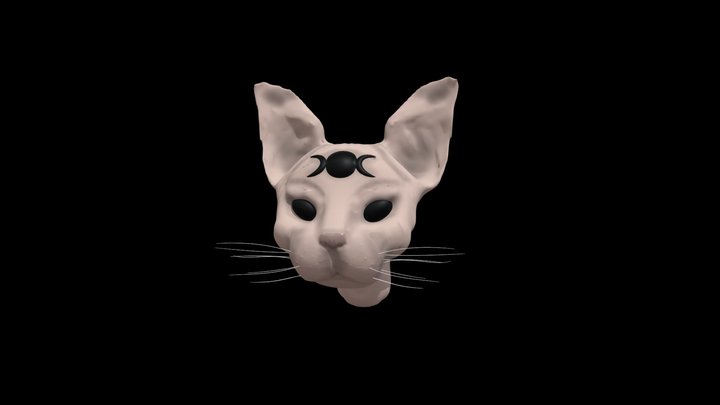 Sphynx 3D Model