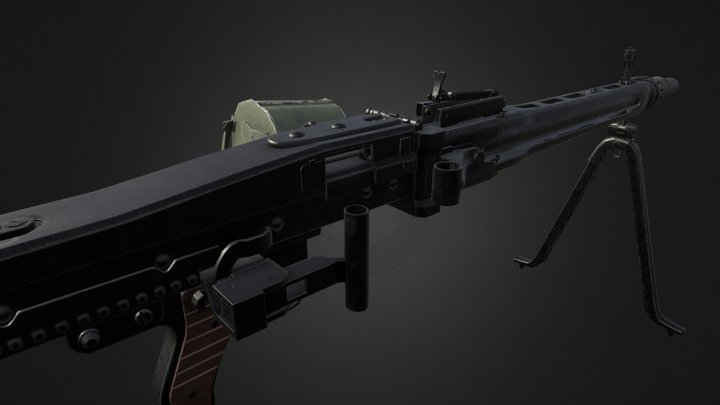 MG-42 3D Model