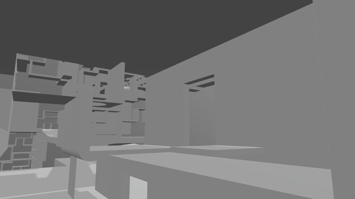 B OBJ 3D Model