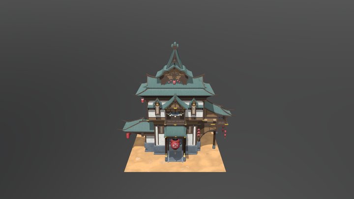modeling nha 3D Model