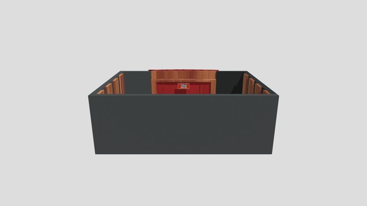 AnimChallenge_TalentShow_Stage 3D Model