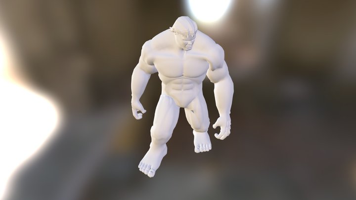 Icredible_Hulk 3D Model
