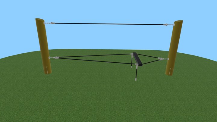 Balancing Rope 3D Model