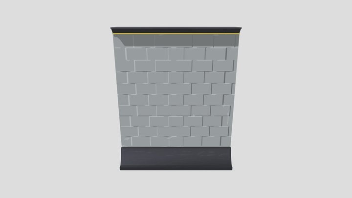 Simple_Wall 3D Model