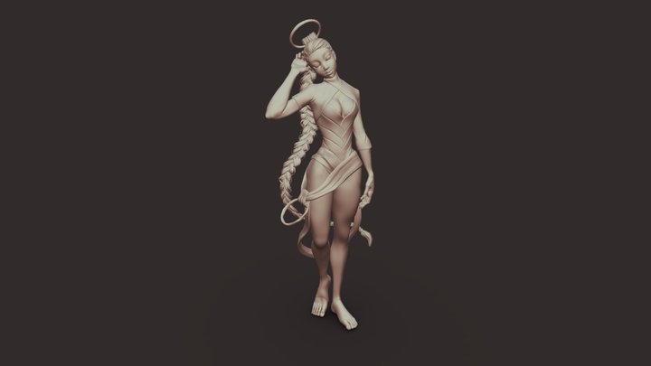 Girl 3D Model