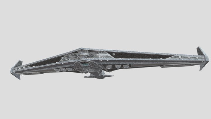 Ventralis-class Star Destroyer 3D Model