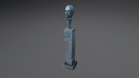 Busto Juan Bravo Murillo 3D Model
