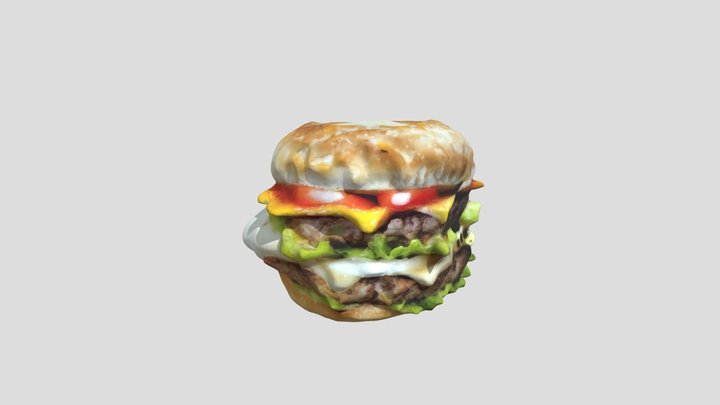 Burger_1_0612083002_fbx 3D Model