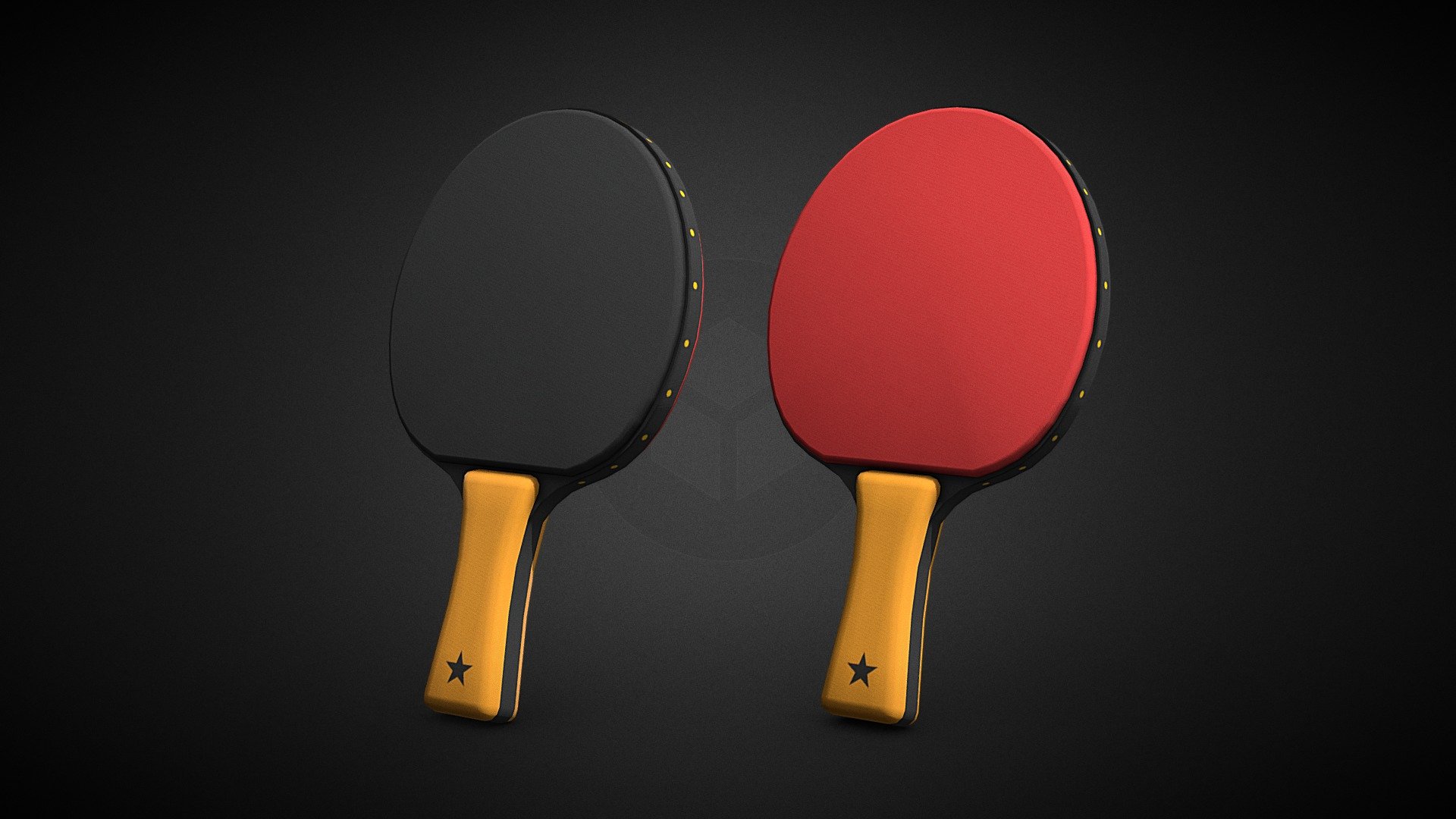 Stylized Table Tennis Racket - Buy Royalty Free 3D model by ...