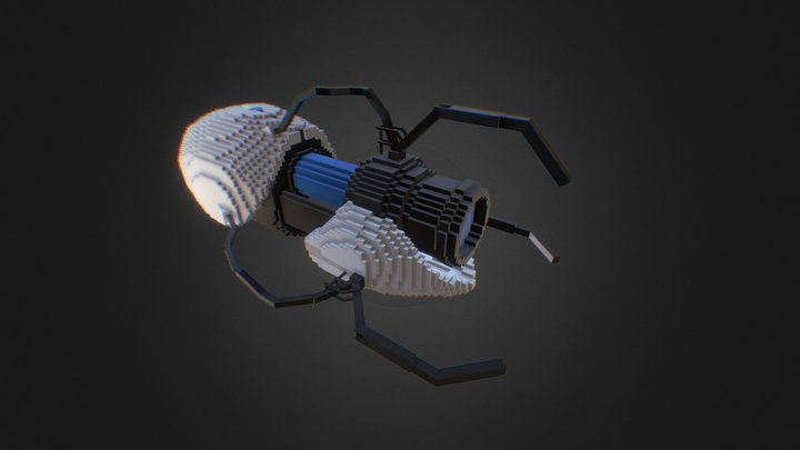 Portal Gun (Created by Ersatz) 3D Model