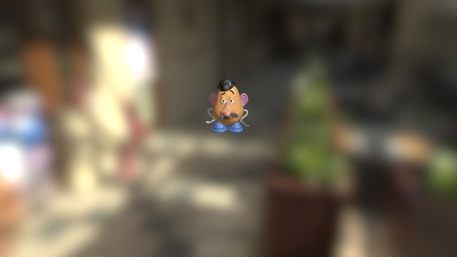 Monsieur Patate 3D Model