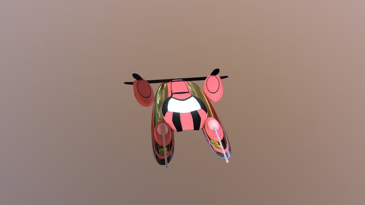 亡靈戰艦 3D Model