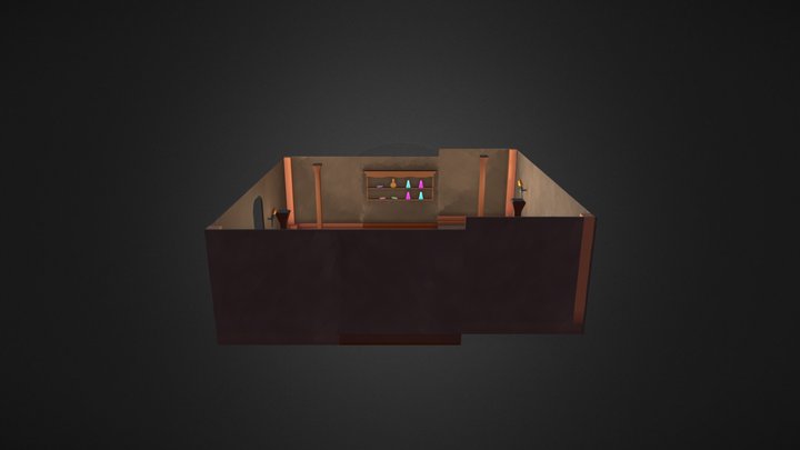 Modular Alchemist Room 3D Model