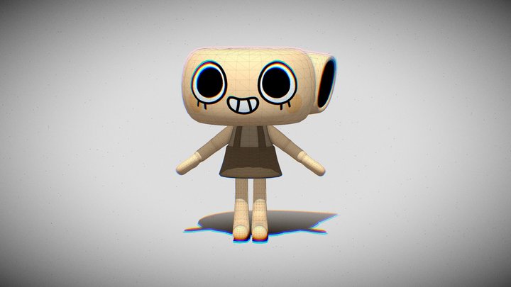 shelly-official-dandys-world (1) 3D Model