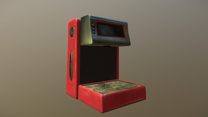Coffee Dispenser 3D Model