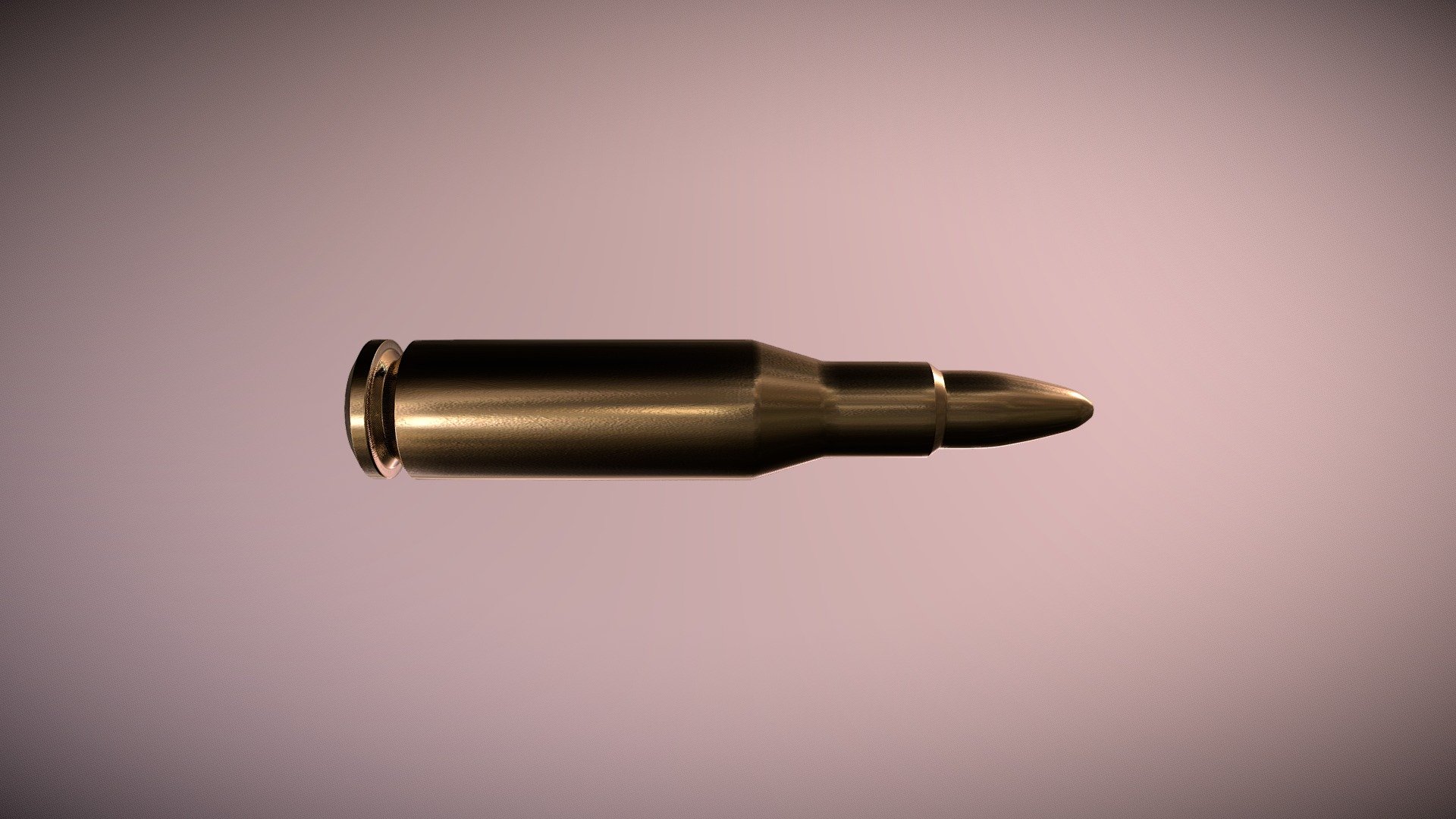 Winchester rifle bullet-7.56mm