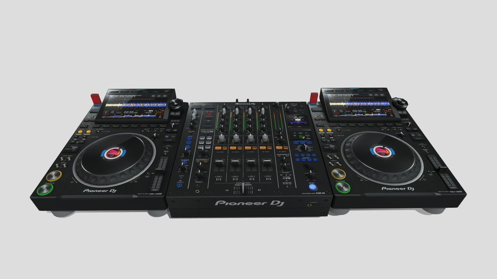 Pioneer CDJ 3000 Pioneer DJM A9