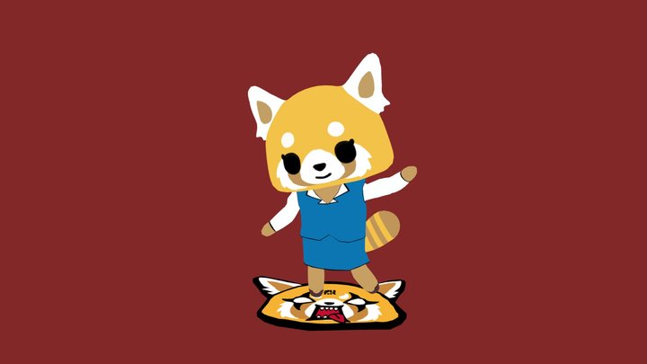 Retsuko 3D Model