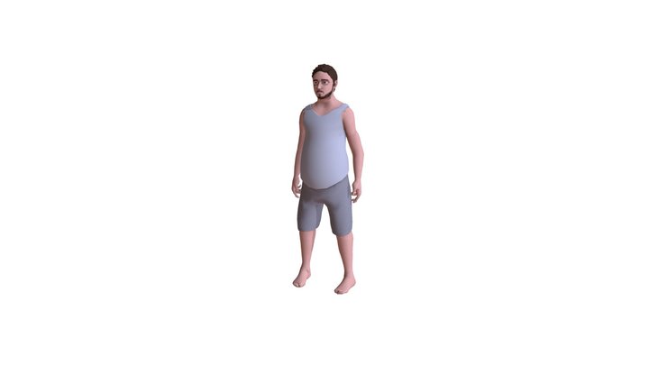 Game Character (Bryan) 3D Model
